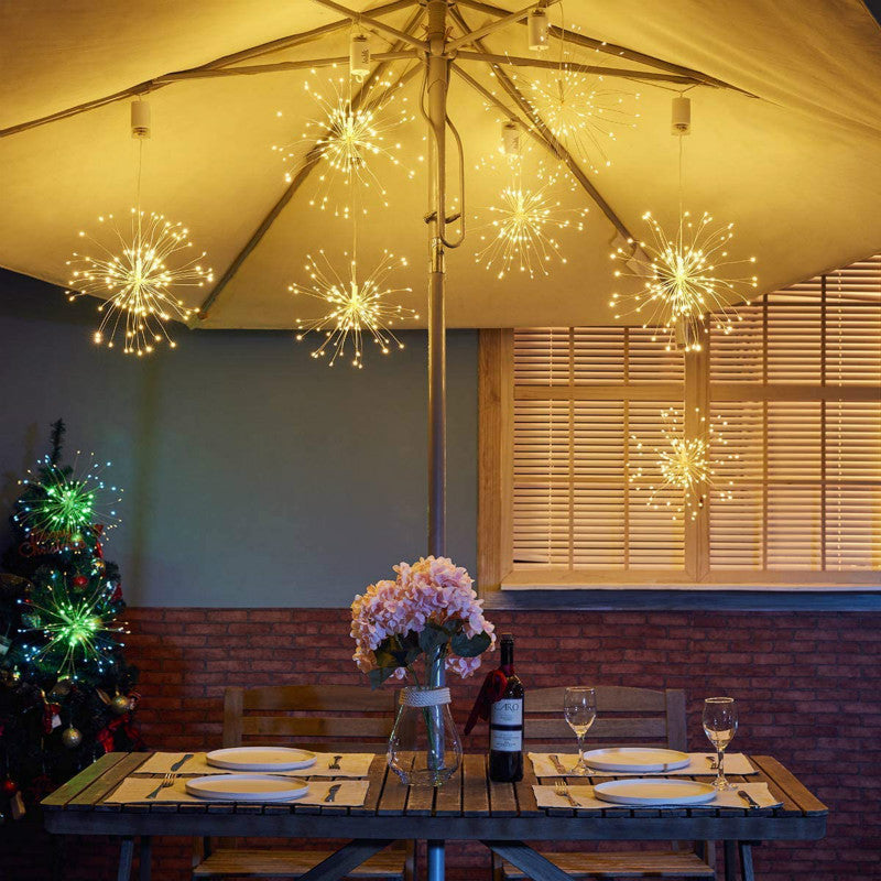 Solar Firework Lights – Waterproof LED Garden Stake Lights