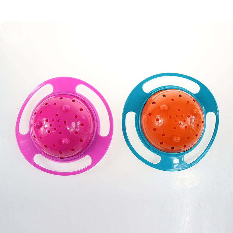 360° Gyro Bowl – Spill-Proof Toddler Snack &amp; Feeding Bowl