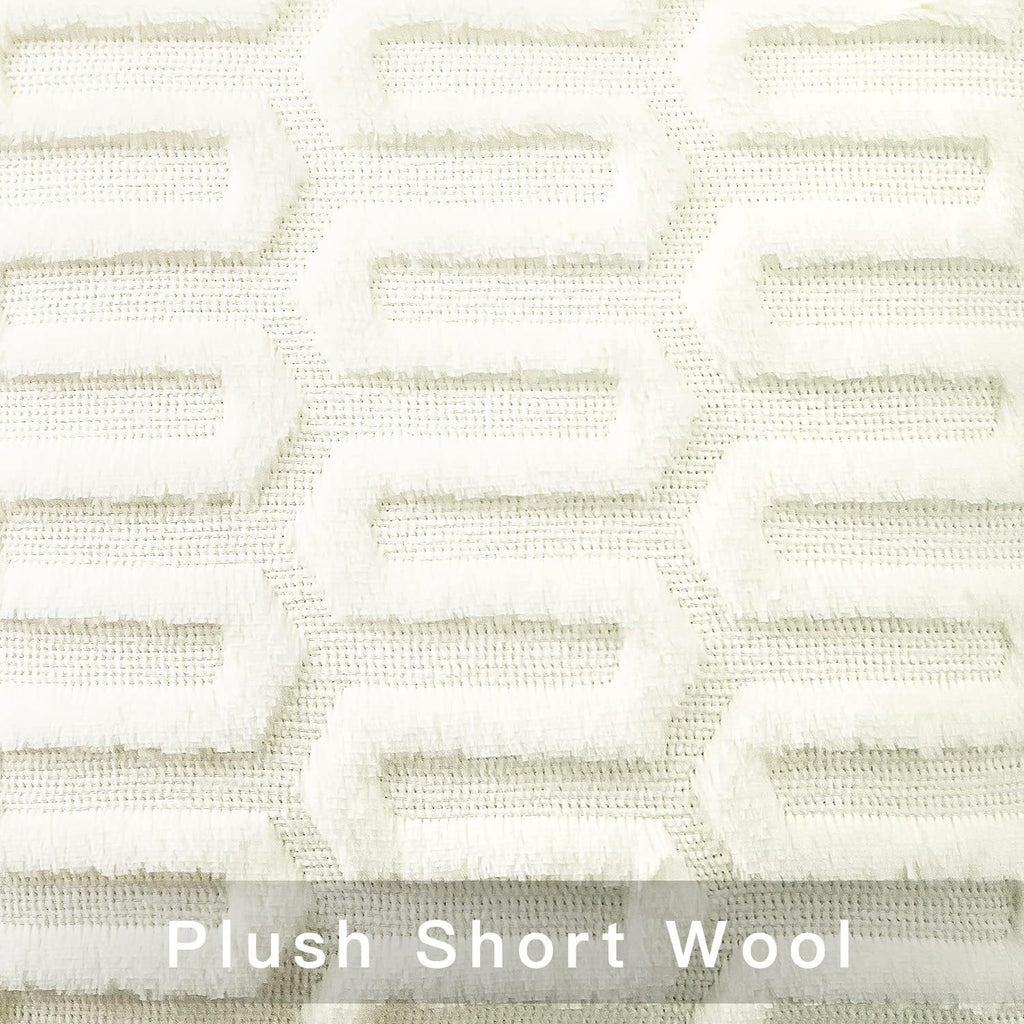 Plush Geometric Pillow Covers – Soft Decorative Cushion Covers