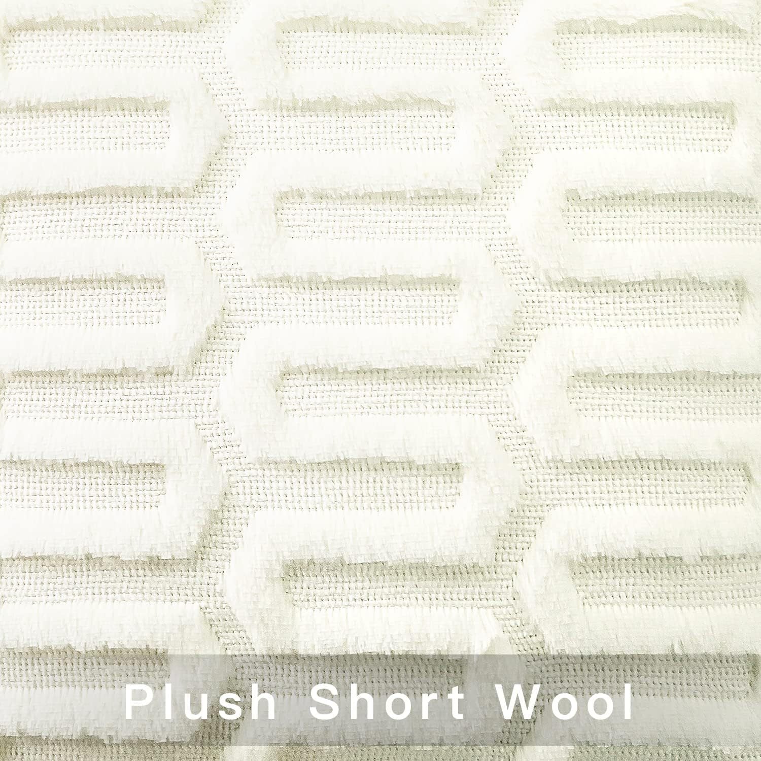 Plush Geometric Pillow Covers – Soft Decorative Cushion Covers