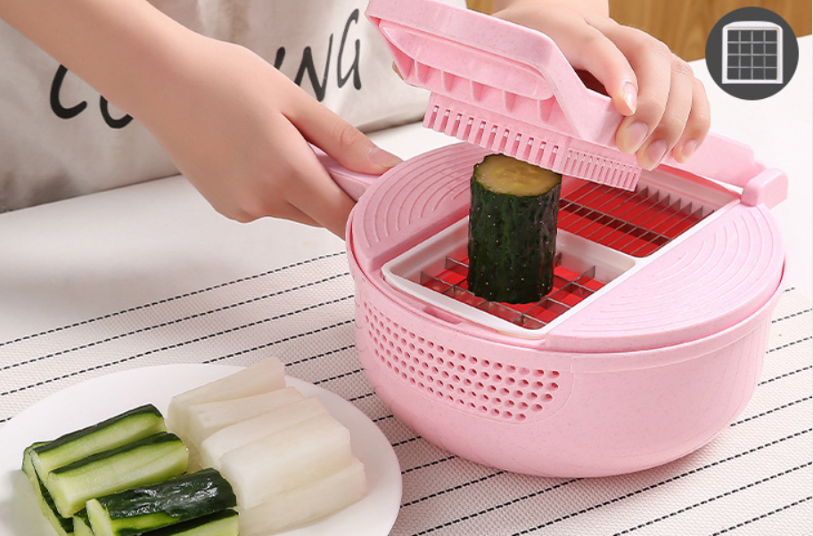4-in-1 Multifunction Vegetable Slicer – Mandoline &amp; Food Chopper