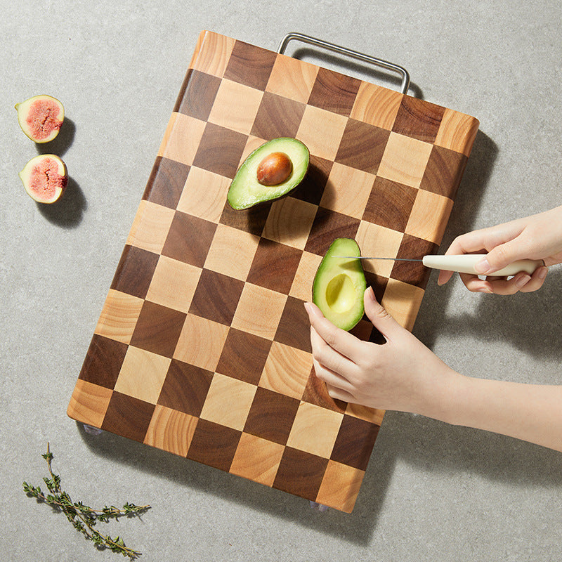 Mango Acacia Wooden Chopping Board – Durable Natural Wood Cutting Board for Kitchen