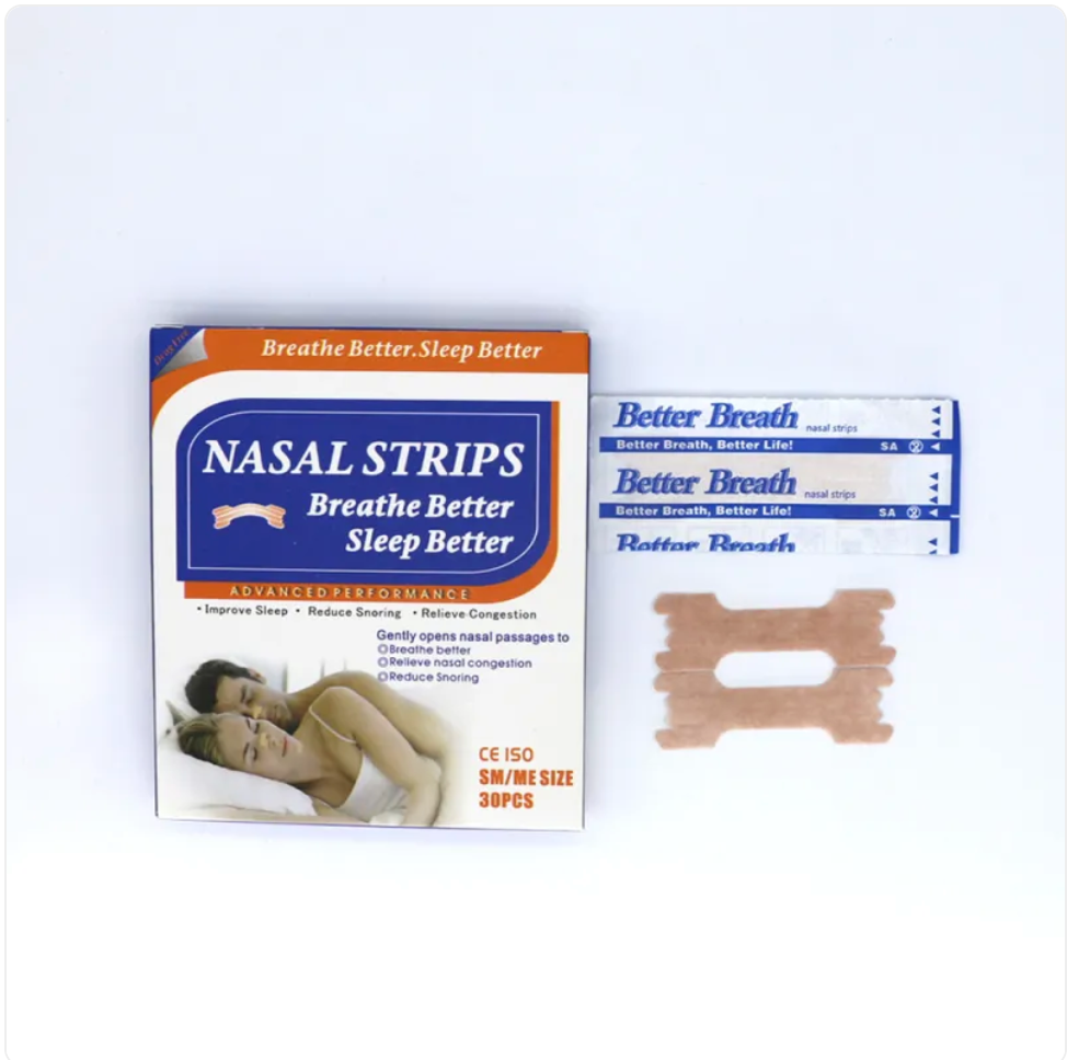 Nasal Breathing Strips – 30-Pack Comfortable Nose Strips