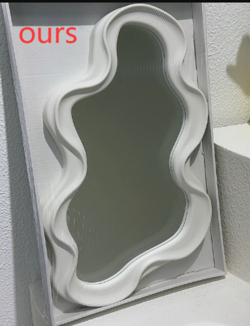 Cloud Shaped Makeup Mirror – Cute Aesthetic Vanity Mirror for Desk & Room Decor