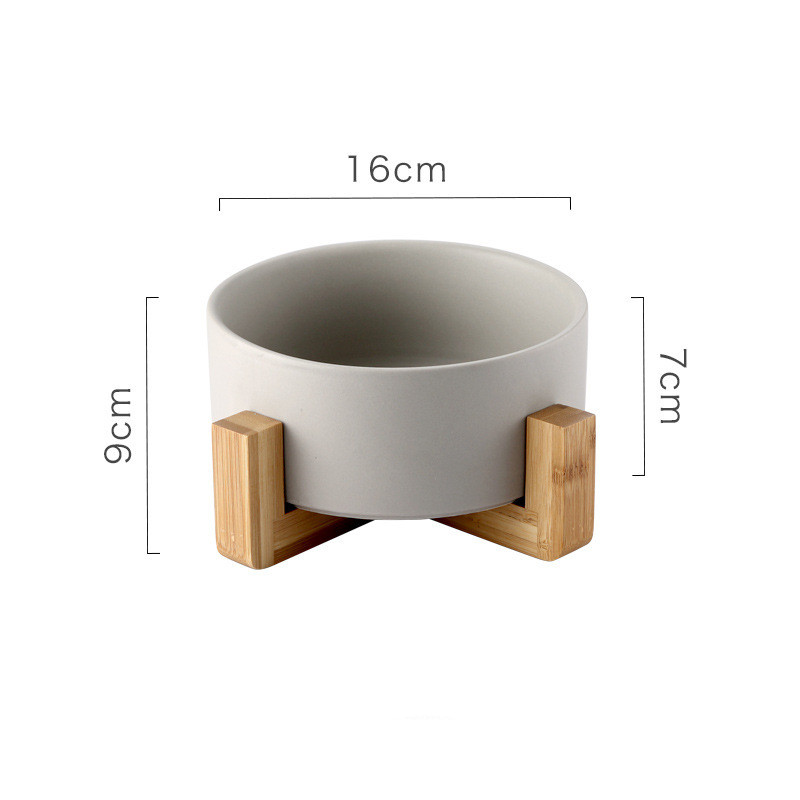 Non-Slip Ceramic Pet Bowl