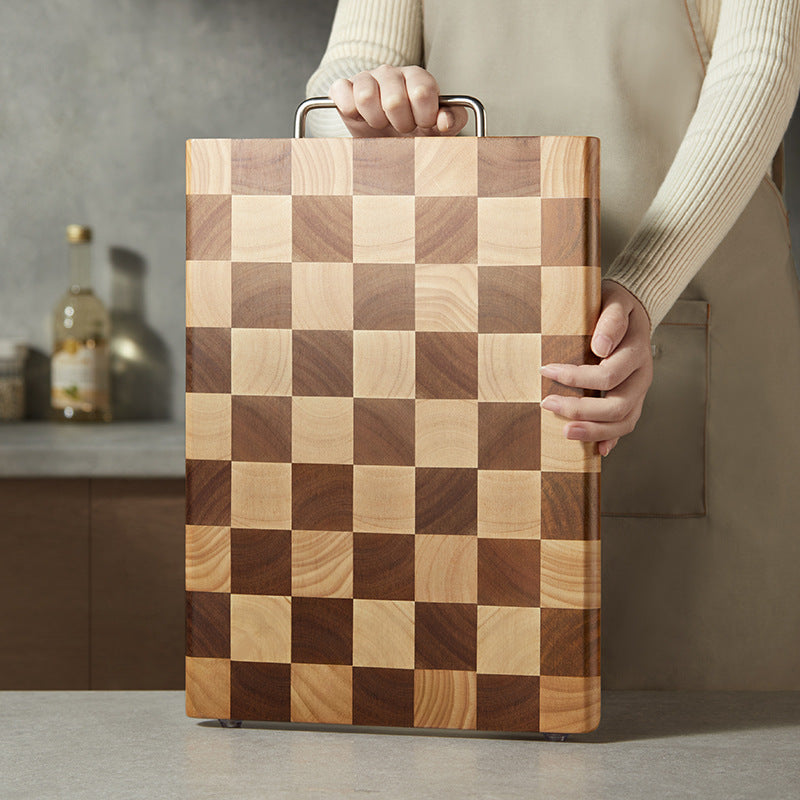 Mango Acacia Wooden Chopping Board – Durable Natural Wood Cutting Board for Kitchen