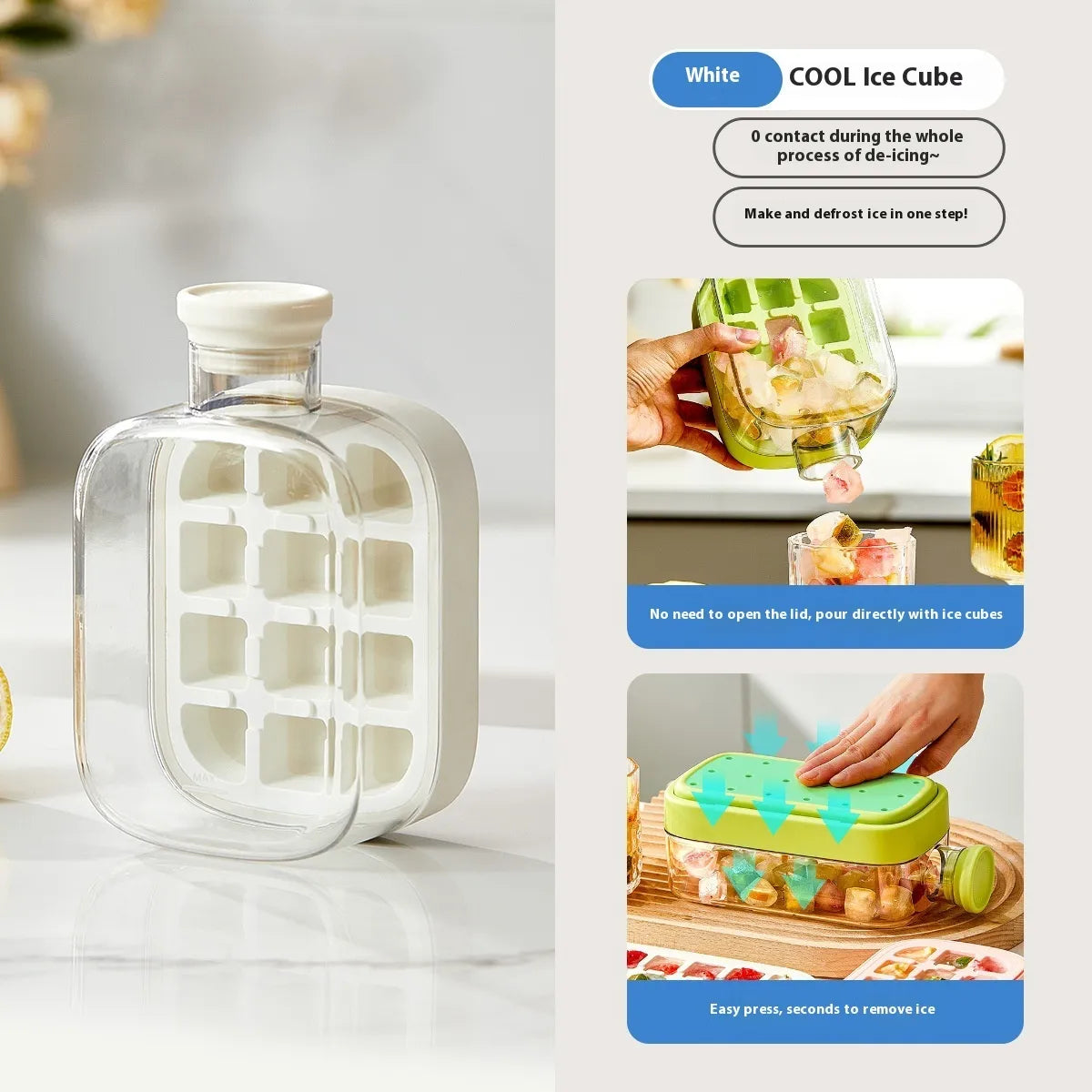 Instant Cooling Ice Cup – Portable Ice Maker Drink Bottle