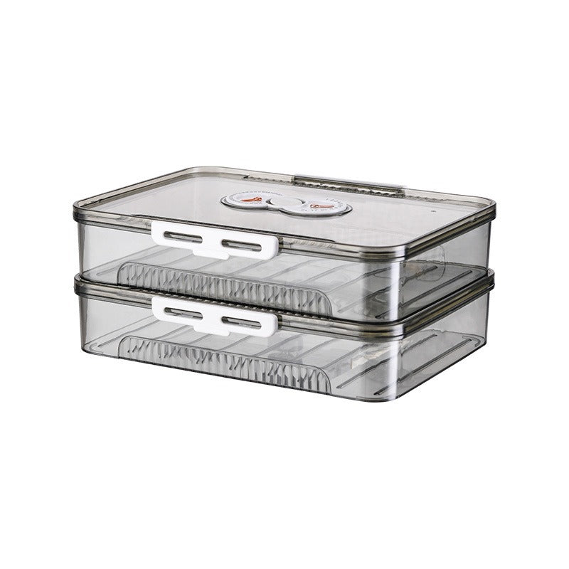 Multi-Layer Dumpling Storage Box – Airtight Freezer Food Container