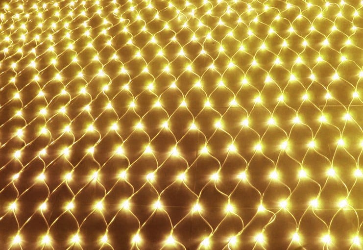Christmas LED Net Lights – Waterproof Decorative String Lights