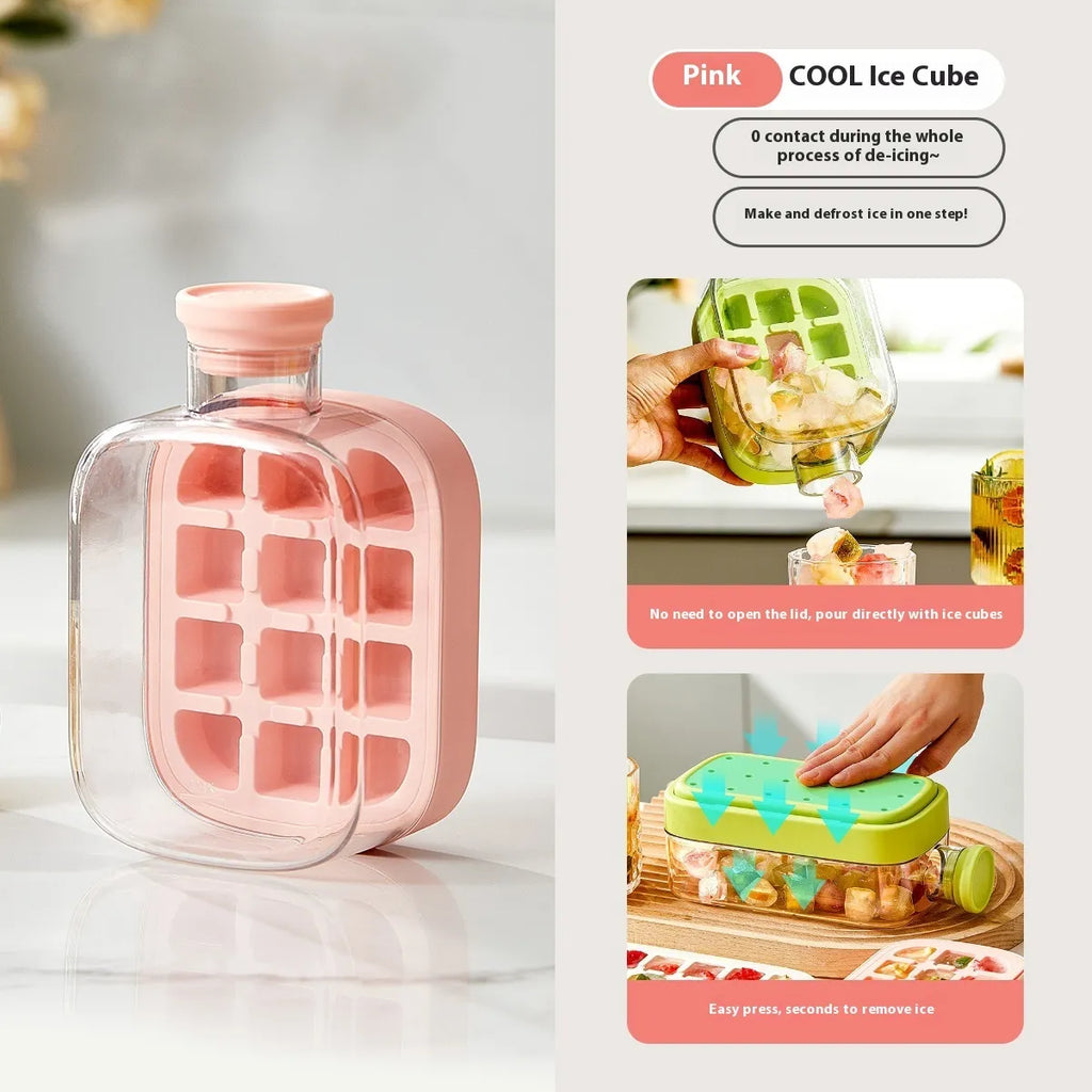 Instant Cooling Ice Cup – Portable Ice Maker Drink Bottle