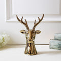 Ceramic Deer Jewelry Holder – Gold Decorative Ornament