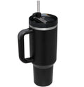 Stainless Steel Insulated Tumbler with Handle & Straw