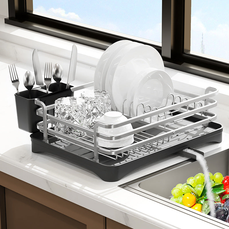Kitchen Dish Drying Rack – Countertop Dish Organizer