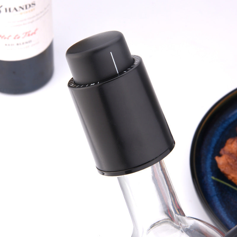 Stainless Steel Wine Stopper – Airtight Bottle Sealer
