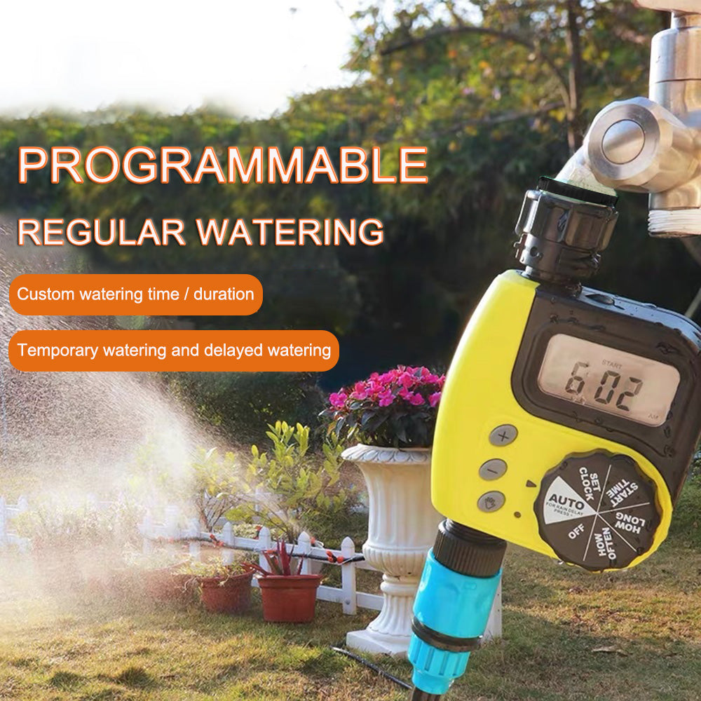 Automatic Drip Irrigation System – Smart Plant Watering Timer