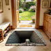 Optical Illusion Skull Pit Doormat